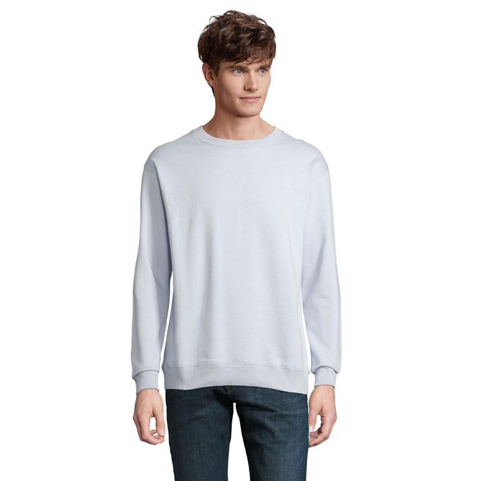 Sweat unisexe promotionnel COLUMBIA bleu crémeux